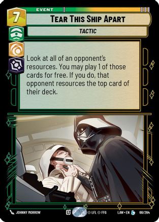 Tear This Ship Apart