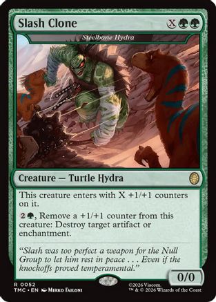 Commander: Teenage Mutant Ninja Turtles Slash Clone - Steelbane Hydra #52