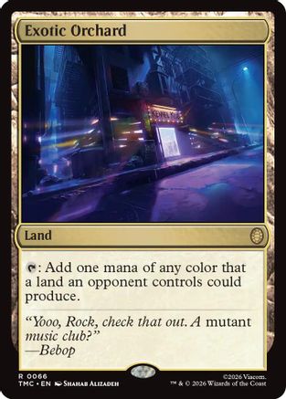 Commander: Teenage Mutant Ninja Turtles Exotic Orchard #66