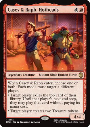 Commander: Teenage Mutant Ninja Turtles Casey & Raph, Hotheads #114