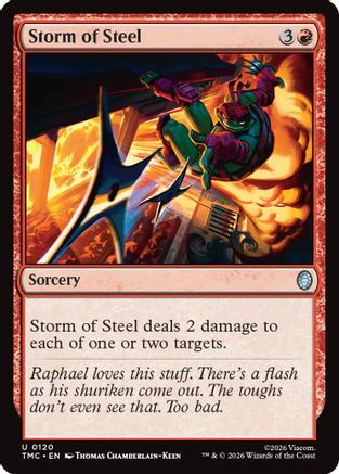 Commander: Teenage Mutant Ninja Turtles Storm of Steel #120