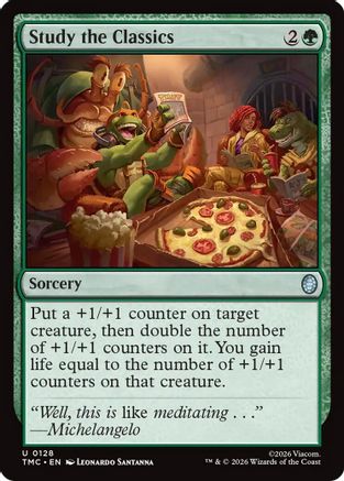 Commander: Teenage Mutant Ninja Turtles Study the Classics #128