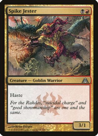 Magic The Gathering - Spike Jester - Giullare delle Punte - Dragon's