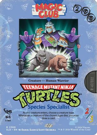 Species Specialist