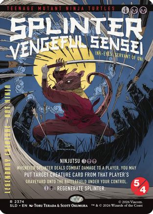 Splinter, Vengeful Sensei - Ink-Eyes, Servant of Oni