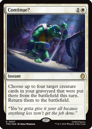 Continue? (Surge Foil)