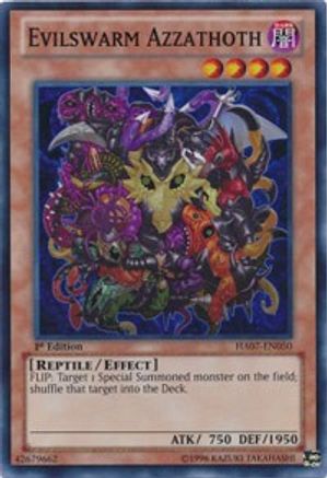 Yu-Gi-Oh! Evilswarm Bahamut - HA07-EN024 Secret Rare 1st Edition Card