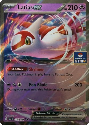 League & Championship Cards Latias ex #076