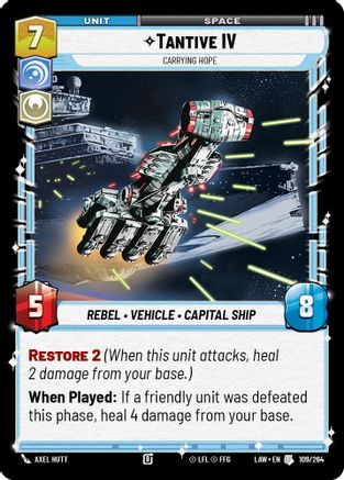 Tantive IV - Carrying Hope