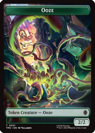 Commander: Teenage Mutant Ninja Turtles Ooze // Clue Double-Sided Token #1