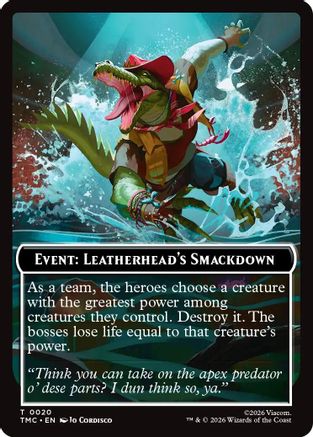 Commander: Teenage Mutant Ninja Turtles Event: Leatherhead's Smackdown #20