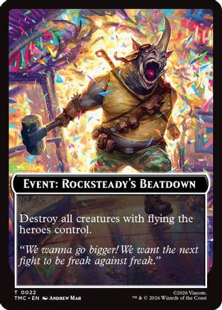 Commander: Teenage Mutant Ninja Turtles Event: Rocksteady's Beatdown #22