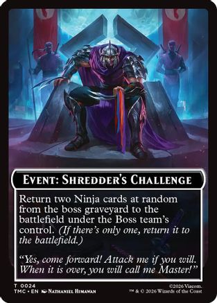 Commander: Teenage Mutant Ninja Turtles Event: Shredder's Challenge #24