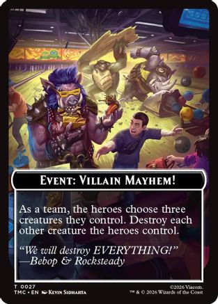 Commander: Teenage Mutant Ninja Turtles Event: Villain Mayhem! #27