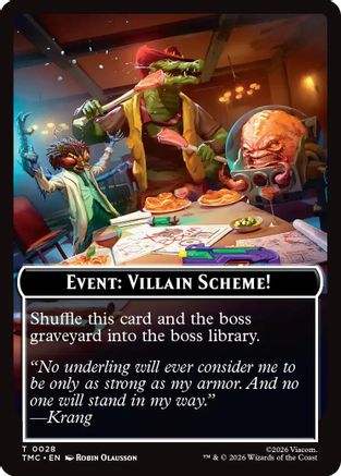 Commander: Teenage Mutant Ninja Turtles Event: Villain Scheme! #28