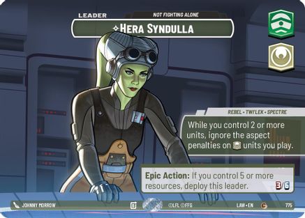 Hera Syndulla - Not Fighting Alone (Showcase)