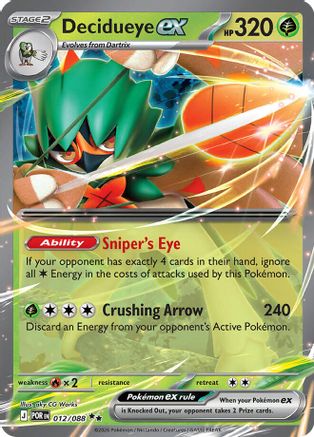 ME03: Perfect Order Decidueye ex #012