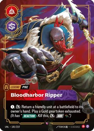 Pyke Riftbound legend card art