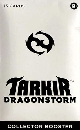 Tarkir Dragonstorm Collector Booster Pack Minimal Packaging