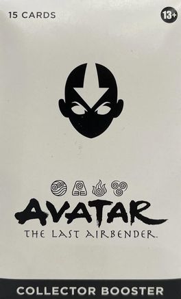 Avatar The Last Airbender Collector Booster Pack Minimal Packaging