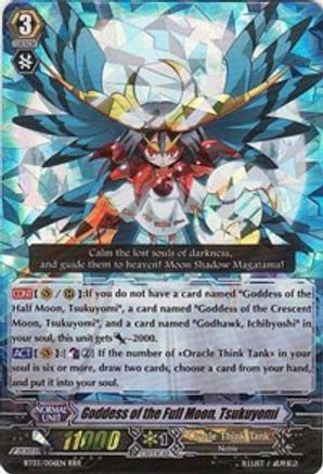 Details about   CARDFIGHT VANGUARD MOON DEITY WHO GOVERNS NIGHT TSUKUYOMI G-FC01/002EN GR 