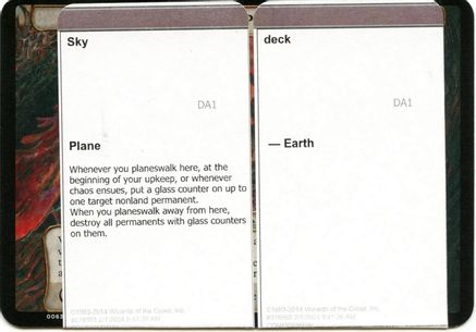 Sky Deck (Black Lotus Unknown Planechase)