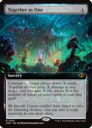 Secrets of Strixhaven Together as One (Extended Art) #307