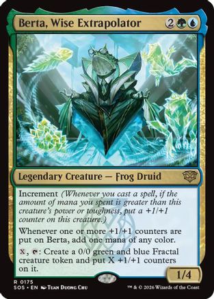Secrets of Strixhaven Berta, Wise Extrapolator #175