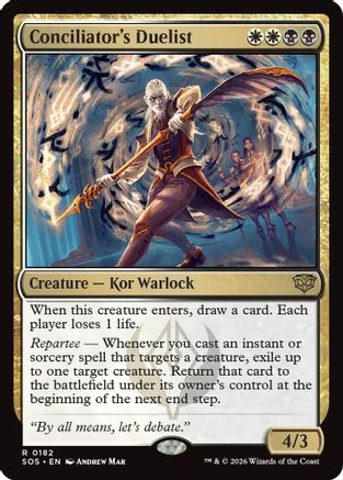 Secrets of Strixhaven Conciliator's Duelist #182