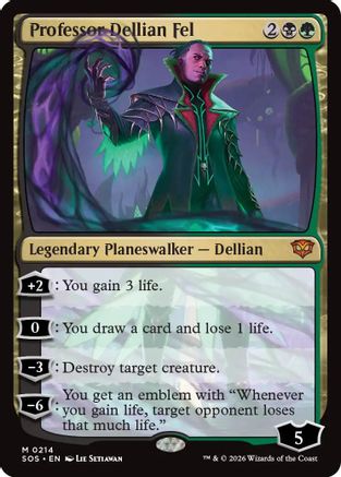 Professor Dellian Fel