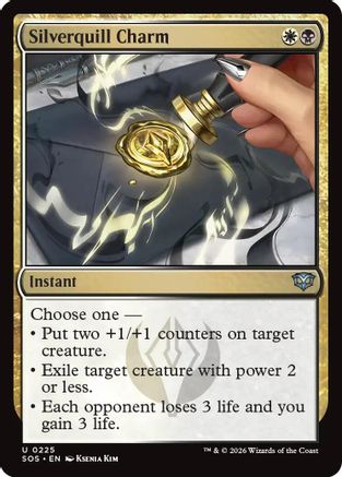Secrets of Strixhaven Silverquill Charm #225