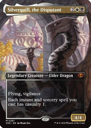 Silverquill, the Disputant (Borderless)