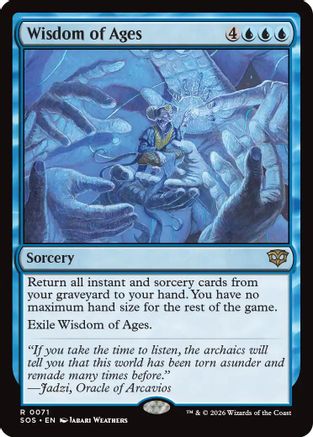 Secrets of Strixhaven Wisdom of Ages #71