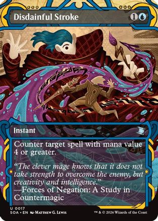 Secrets of Strixhaven: Mystical Archive Disdainful Stroke #17