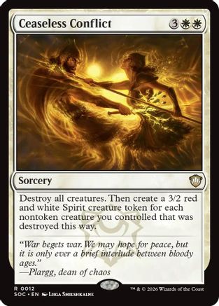 Commander: Secrets of Strixhaven Ceaseless Conflict #12
