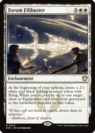 Commander: Secrets of Strixhaven Forum Filibuster #14