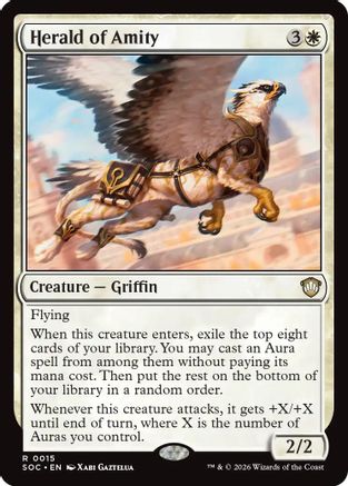 Commander: Secrets of Strixhaven Herald of Amity #15