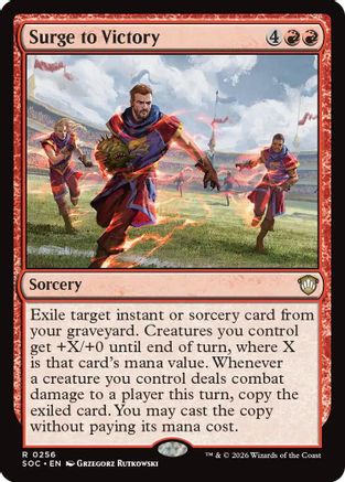Commander: Secrets of Strixhaven Surge to Victory #256