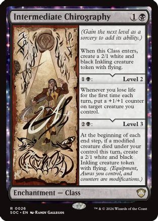 Commander: Secrets of Strixhaven Intermediate Chirography #26