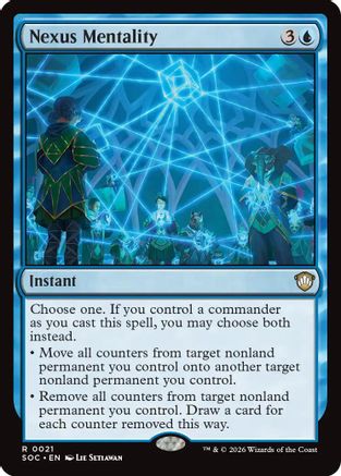 Commander: Secrets of Strixhaven Nexus Mentality #21