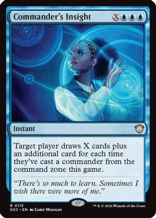 Commander: Secrets of Strixhaven Commander's Insight #113