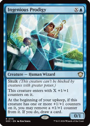 Commander: Secrets of Strixhaven Ingenious Prodigy #115