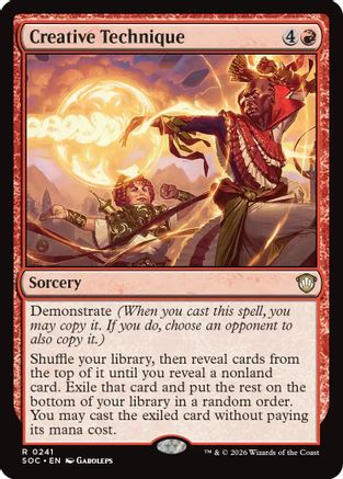 Commander: Secrets of Strixhaven Creative Technique #241