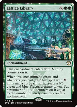 Commander: Secrets of Strixhaven Lattice Library #40