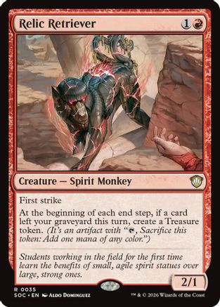Commander: Secrets of Strixhaven Relic Retriever #35
