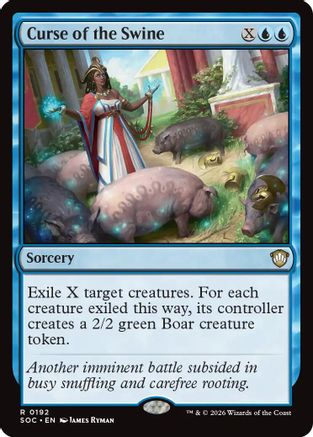 Commander: Secrets of Strixhaven Curse of the Swine #192