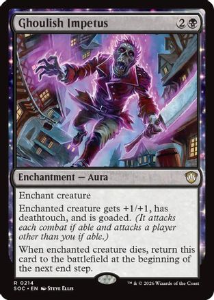 Commander: Secrets of Strixhaven Ghoulish Impetus #214