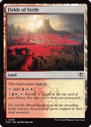 Secrets of Strixhaven Fields of Strife #255
