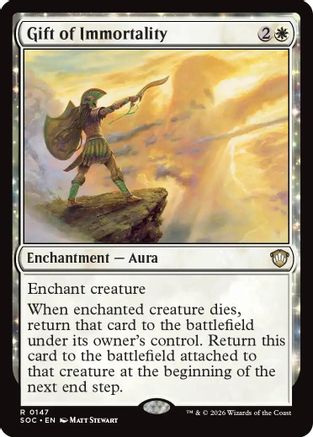 Commander: Secrets of Strixhaven Gift of Immortality #147
