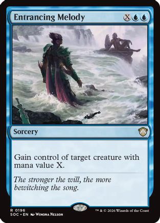 Commander: Secrets of Strixhaven Entrancing Melody #196